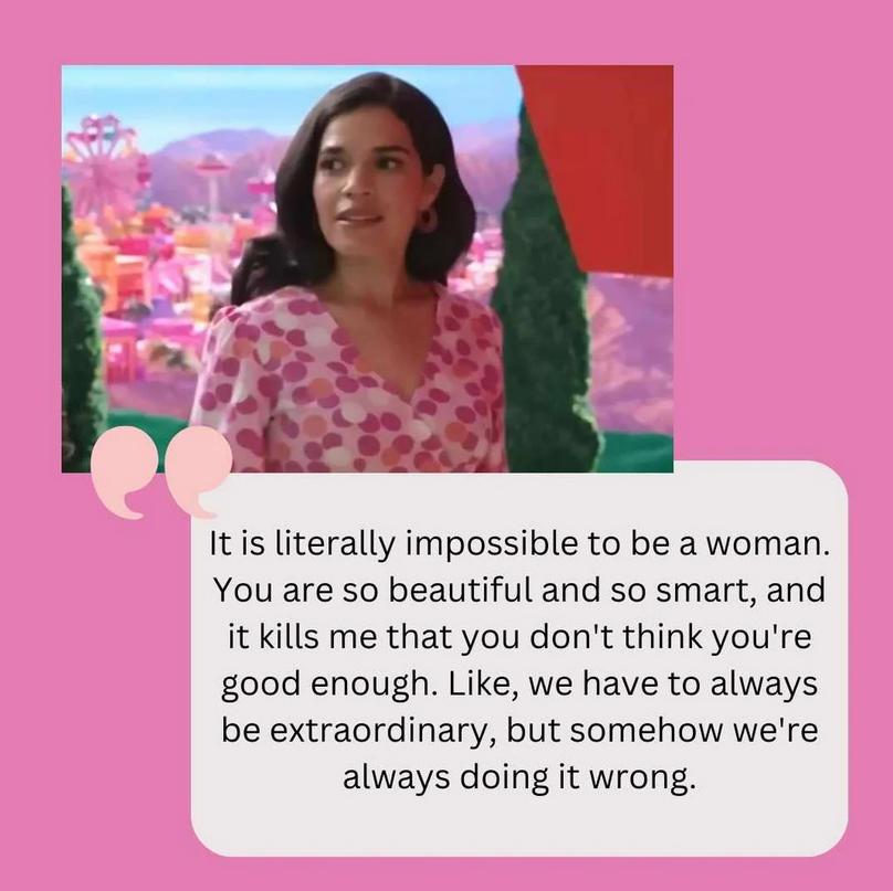 Navigating the Paradox: The Barbie Movie and Women's Real-Life Struggles