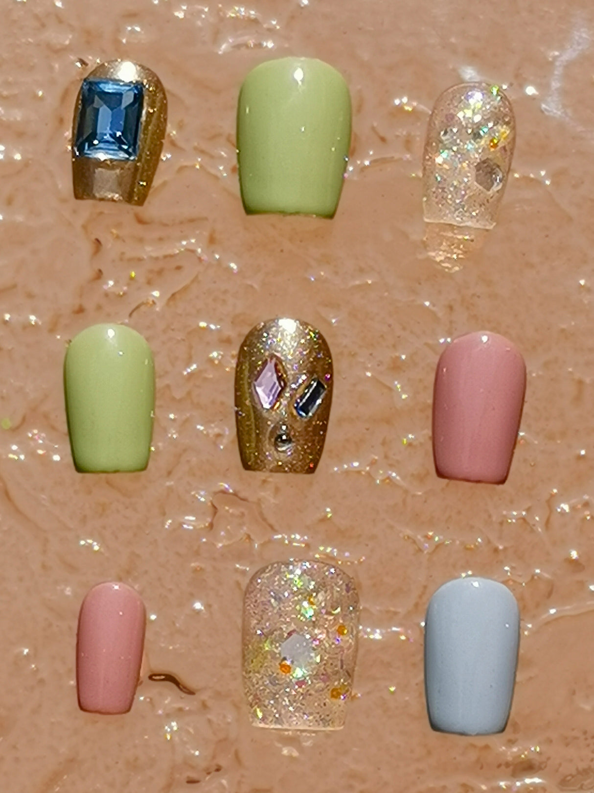 Luxury nails for cute purposes with various colors, designs, and finishes. Customizable to fit different finger sizes and shapes.